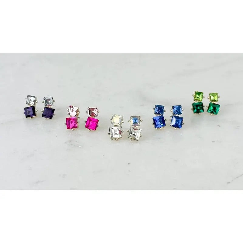 Crystal Linked Stud Earrings *Final Sale* T-Shirts, Hoodie, Sweatshirt | WearSparks.com
