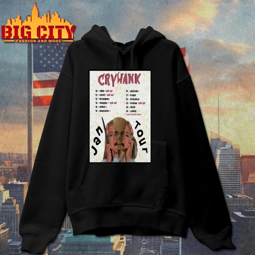 Crywank January 2026 Shows Poster shirt