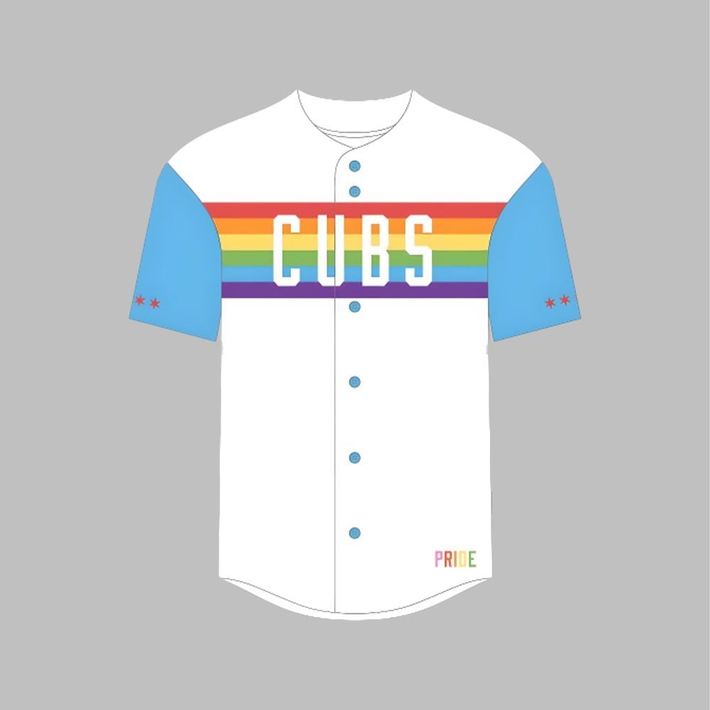 Cubs Pride Celebration Jersey Giveaway 2025 - Grishko.com T-Shirts, Hoodie, Sweatshirt | WearSparks.com (Image 2)