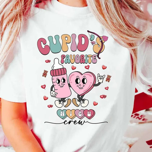 Cupid's Favorite NICU Nurse Valentine Shirt, Valentine NICU Nurse Shirt, Gift For NICU Nurse, Valentine Nurse Shirt,...