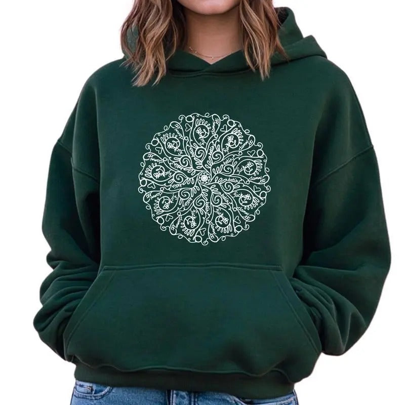 Curse Word Mandala Hoodie, fall and winter hoodie, Funny Gift for Men for Women T-Shirts, Sweatshirt | WearSparks.com