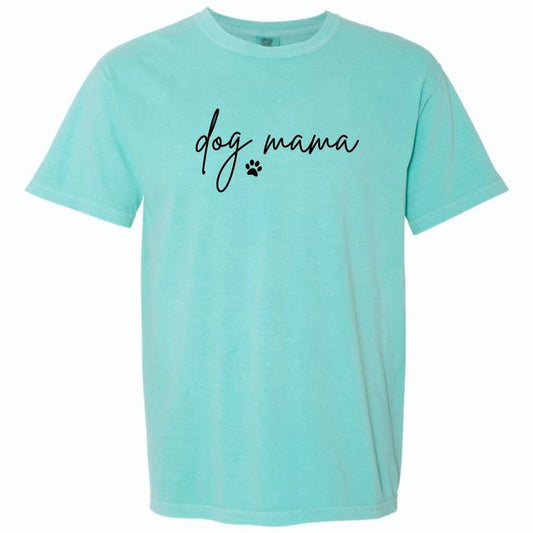 Cursive Dog Mama Comfort Colors T-Shirt 'NLB' Hoodie, Sweatshirt | WearSparks.com