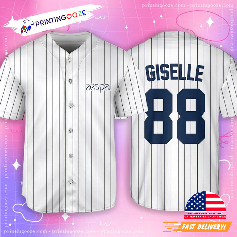 Custom Aespa Kpop Baseball Jersey
