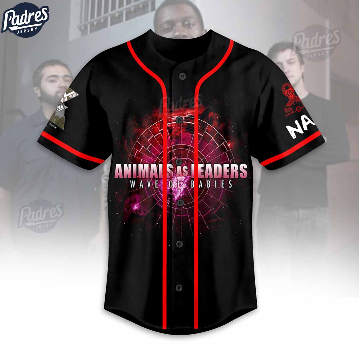 Custom Animals as Leaders Baseball Jersey - Padres Jersey Oasis: Elevate Your Baseball Style Game T-Shirts,... (Image 2)