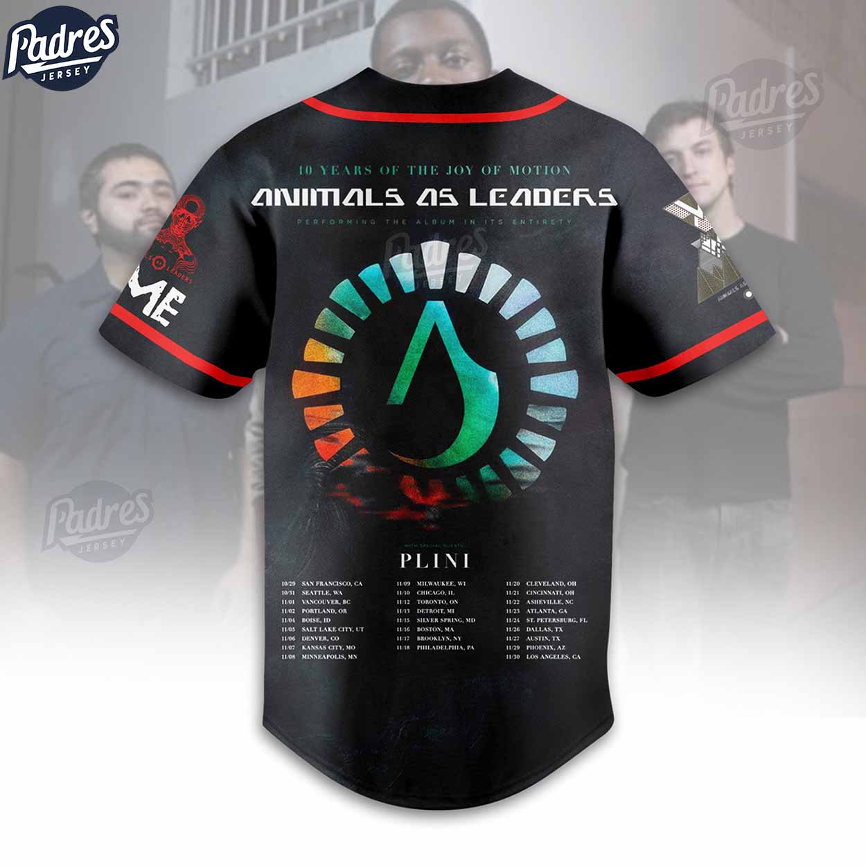Custom Animals as Leaders Baseball Jersey - Padres Jersey Oasis: Elevate Your Baseball Style Game T-Shirts,... (Image 3)