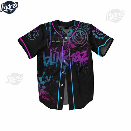 Custom Blink-182 What's My Age Again Baseball Jersey - Padres Jersey Oasis: Elevate Your Baseball Style Game... (Image 1)