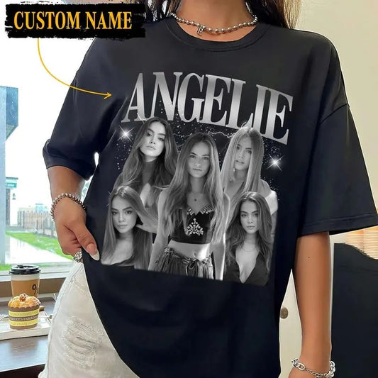 Custom Bootleg Rap Tee, Vintage Custom Funny Rap Shirt, Custom Photo Vintage T Shirts, Custom Girlfriend Shirt, Tiktok...