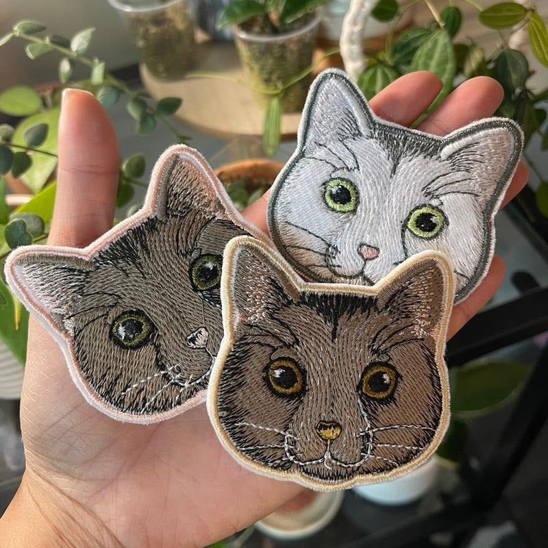 Custom Cat Iron On Patch T-Shirts, Hoodie, Sweatshirt | WearSparks.com