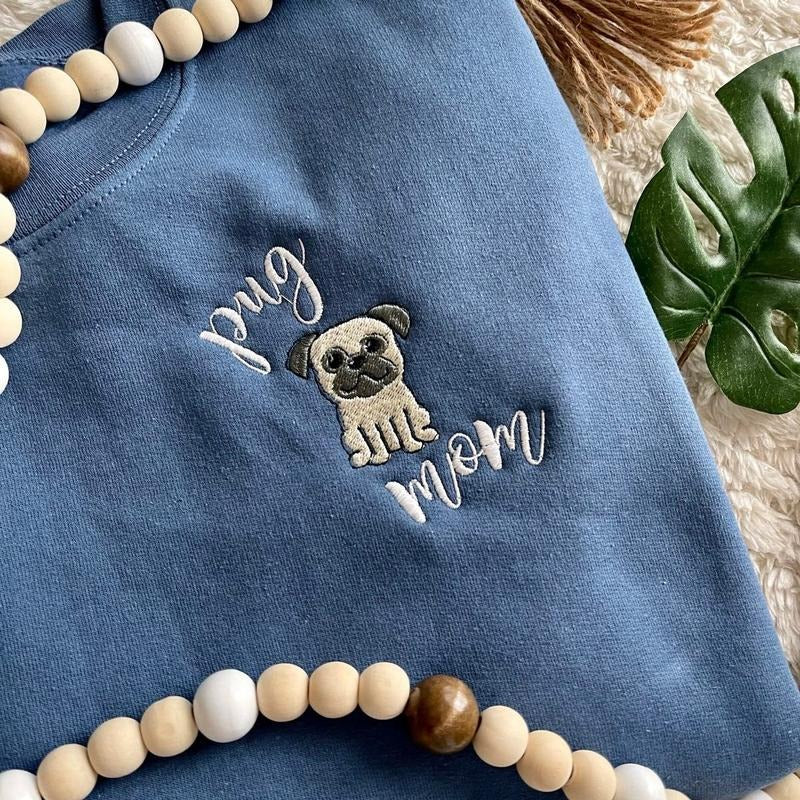 Custom Embroidered Dog Sweatshirt T-Shirts, Hoodie | WearSparks.com