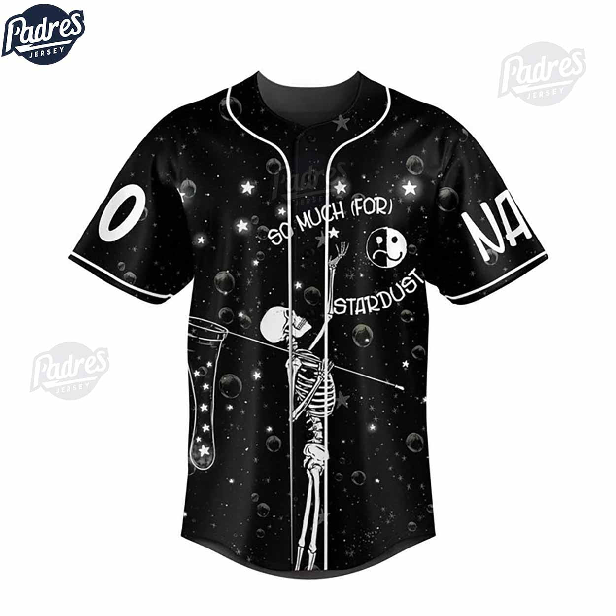 Custom Fall Out Boy Love From The Other Side Baseball Jersey - Padres Jersey Oasis: Elevate Your Baseball Style... (Image 2)