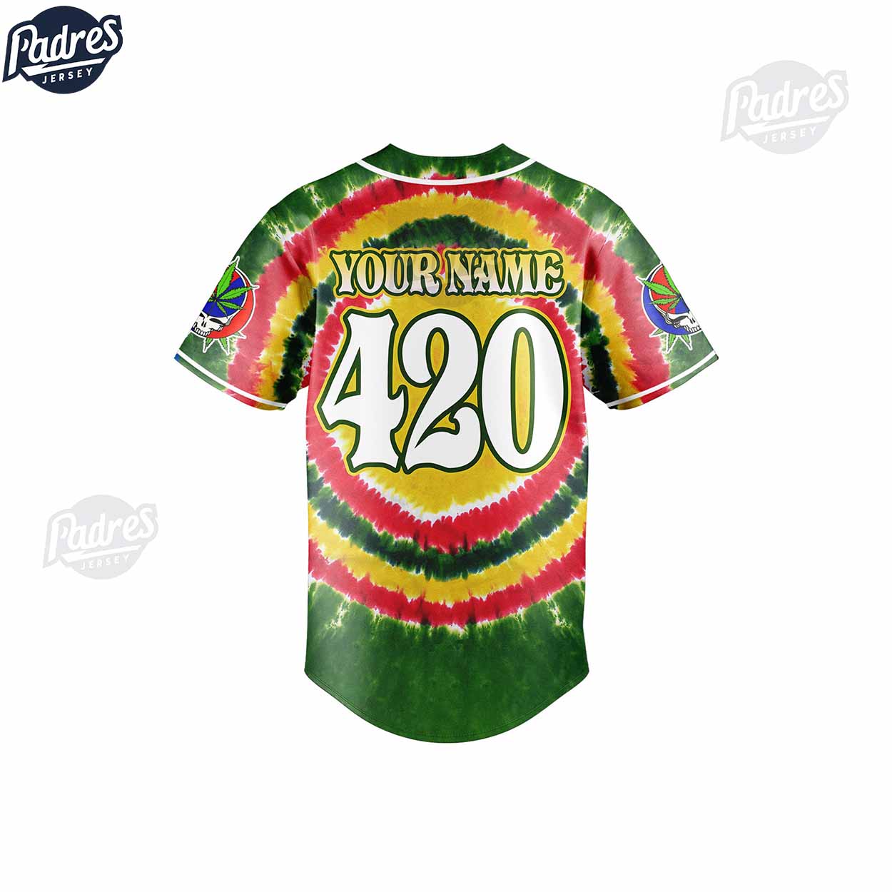 Custom GRFD Marijuana Jersey Style - Padres Jersey Oasis: Elevate Your Baseball Style Game T-Shirts, Hoodie,... (Image 3)
