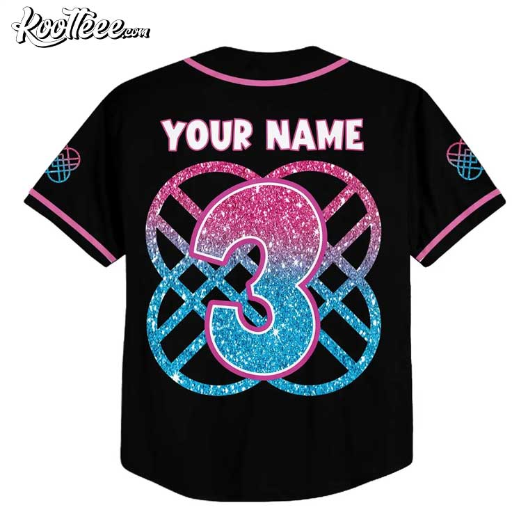 Custom Huntrix Birthday Girl Kpop Demon Hunters Baseball Jersey