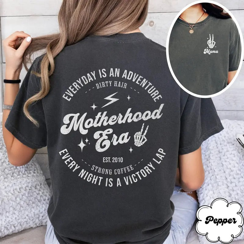 Custom Motherhood Shirt Funny Mom Shirt Skeleton Mom Shirt Mom Club Shirt Funny Mothers Day Gift New Mom Gift New Mom...