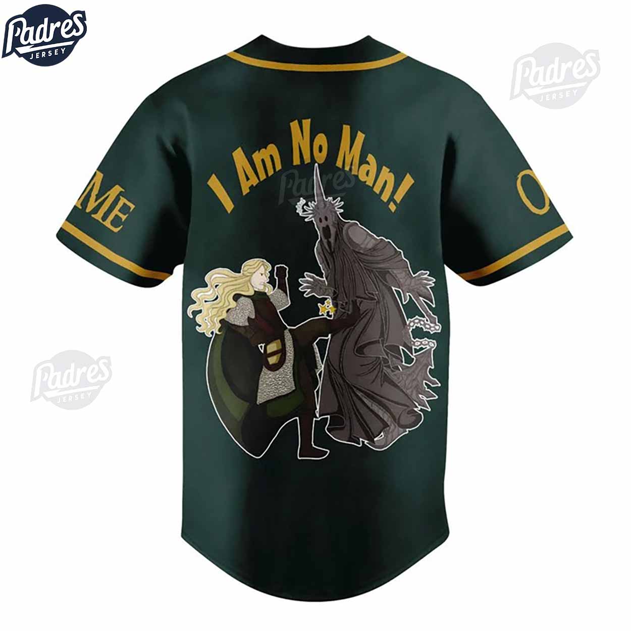 Custom Movie The Lord Of The Rings Baseball Jersey - Padres Jersey Oasis: Elevate Your Baseball Style Game... (Image 3)