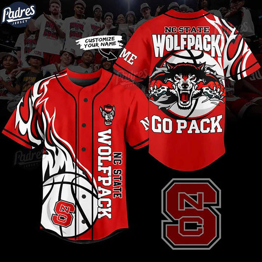 Custom NCAA Basketball NC State WolfPack Baseball Jersey - Padres Jersey Oasis: Elevate Your Baseball Style Game...