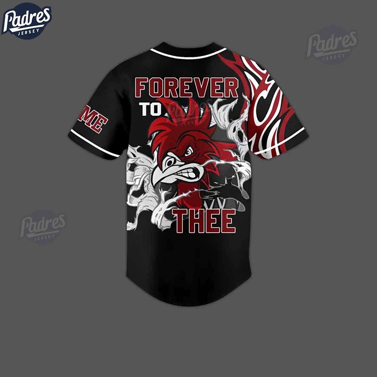 Custom NCAA Basketball South Carolina Gamecocks Baseball Jersey - Padres Jersey Oasis: Elevate Your Baseball... (Image 2)