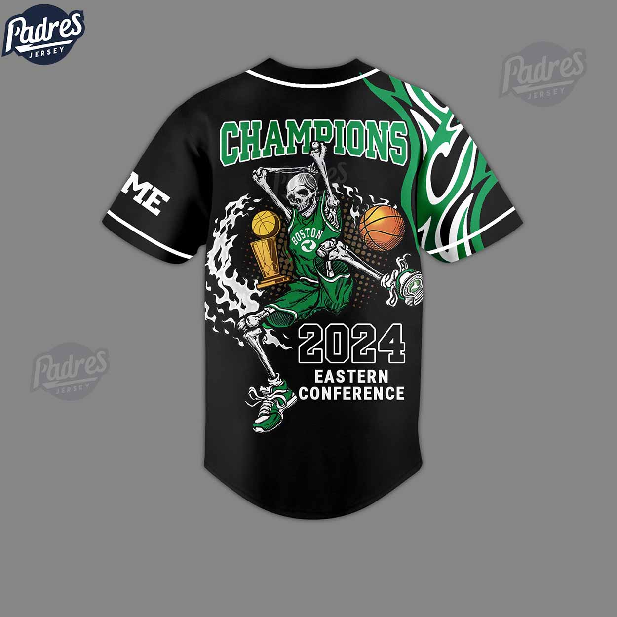 Custom Nba Boston Celtics Champions 2024 Baseball Jersey Gift - Padres Jersey Oasis: Elevate Your Baseball... (Image 3)