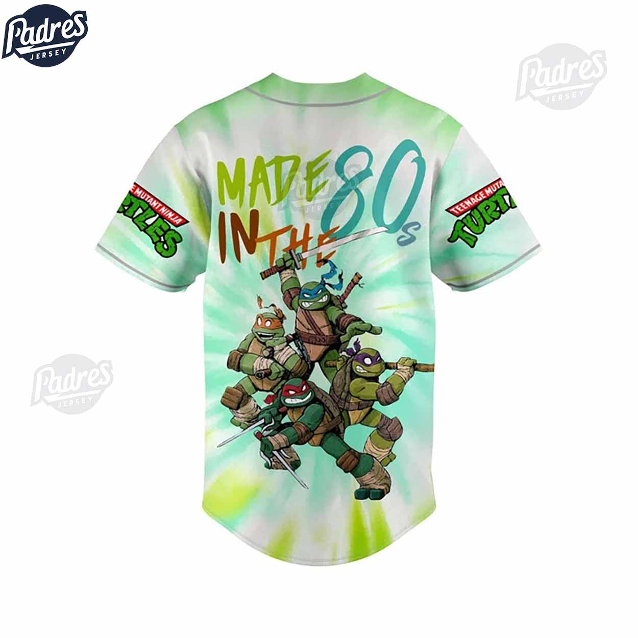 Custom Ninja Turtle Padres Jersey - Padres Jersey Oasis: Elevate Your Baseball Style Game T-Shirts, Hoodie,... (Image 3)