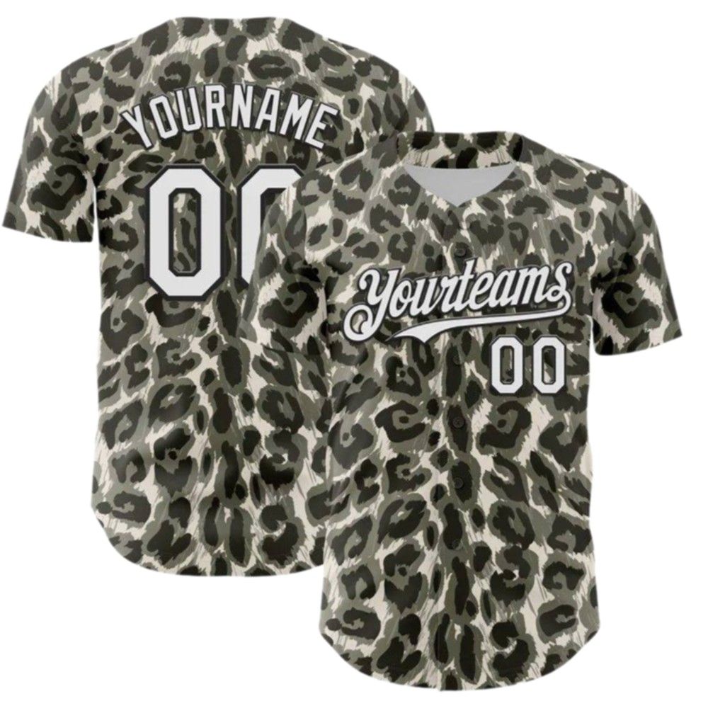 Custom Pattern Rave Party Animal Tiger And Leopard Print Baseball Jersey - Grishko.com T-Shirts, Hoodie, Sweatshirt (Image 2)