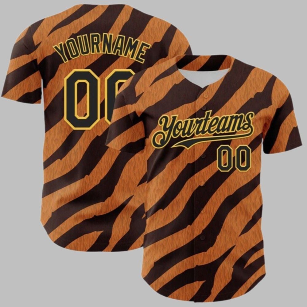 Custom Pattern Rave Party Animal Tiger And Leopard Print Jersey - Grishko.com T-Shirts, Hoodie, Sweatshirt (Image 1)
