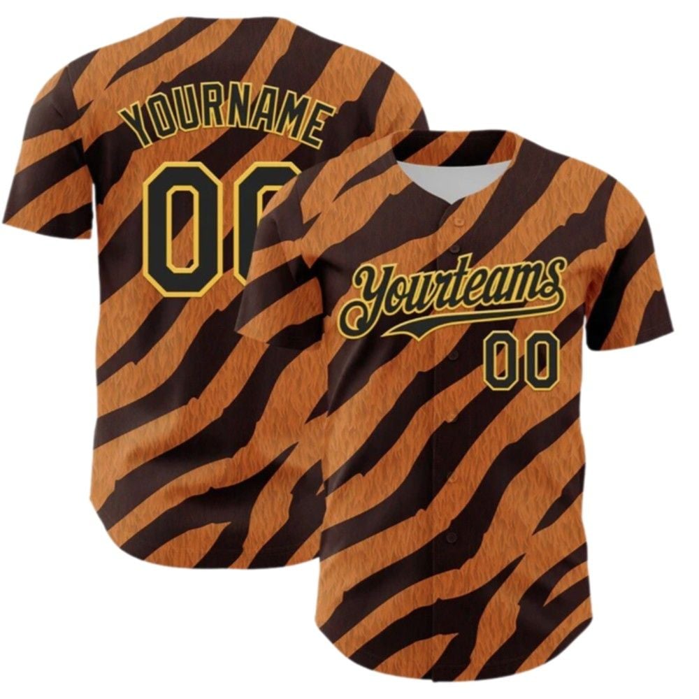 Custom Pattern Rave Party Animal Tiger And Leopard Print Jersey - Grishko.com T-Shirts, Hoodie, Sweatshirt (Image 2)