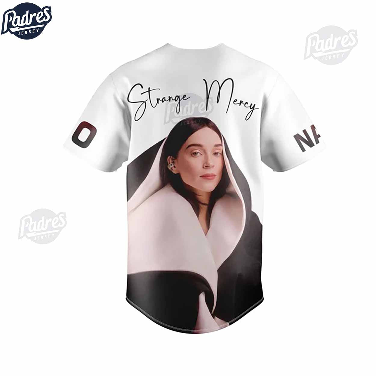 Custom St. Vincent Baseball Jersey - Padres Jersey Oasis: Elevate Your Baseball Style Game T-Shirts, Hoodie,... (Image 3)