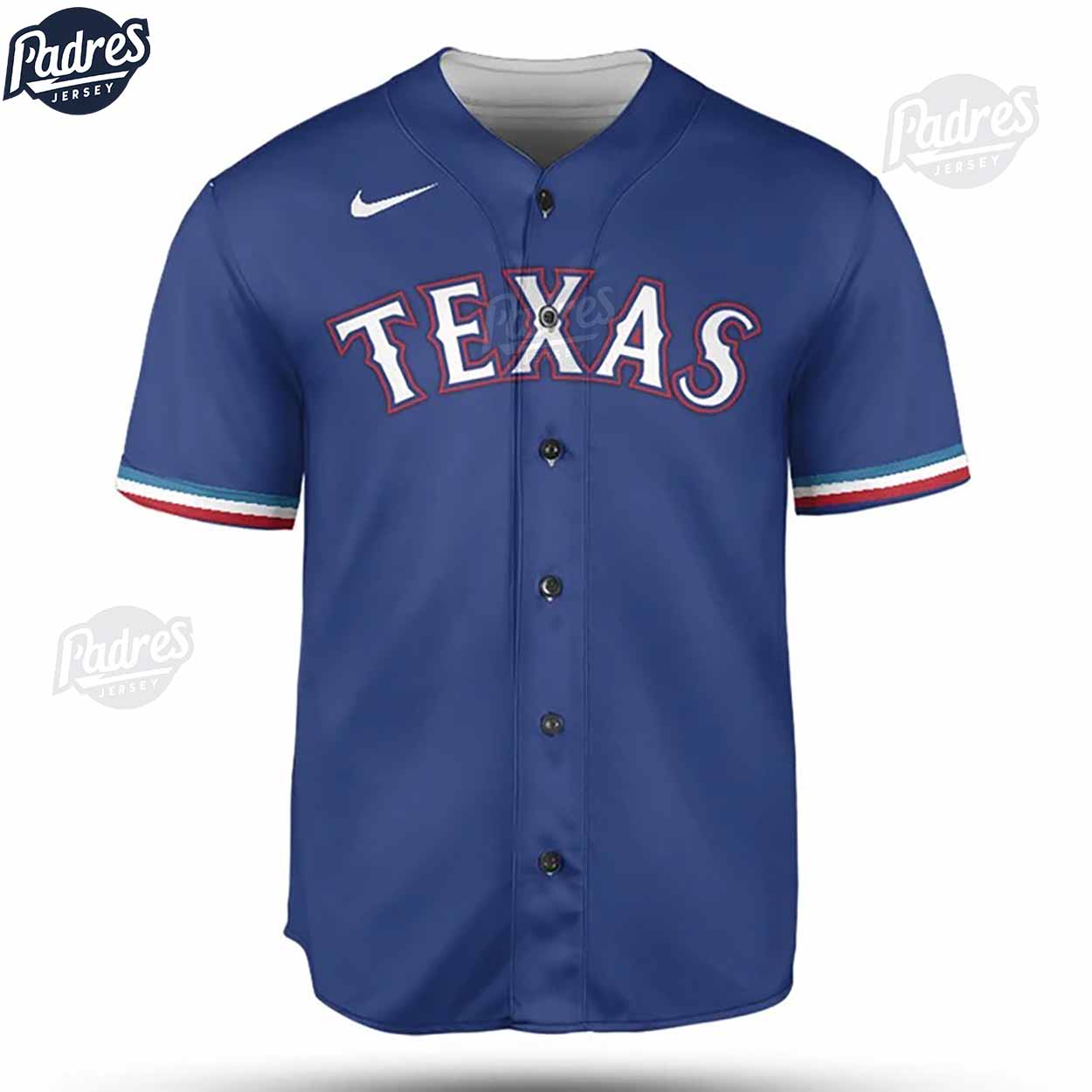 Custom Team Texas Rangers Baseball Jersey For Fans - Padres Jersey Oasis: Elevate Your Baseball Style Game... (Image 3)