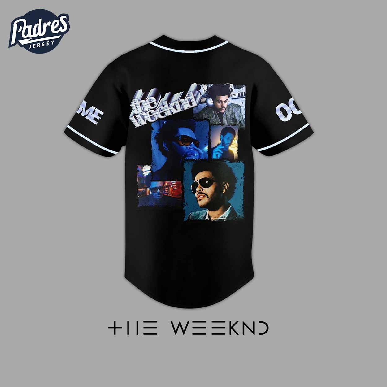 Custom The Weeknd Dawn FM Baseball Jersey - Padres Jersey Oasis: Elevate Your Baseball Style Game T-Shirts,... (Image 3)