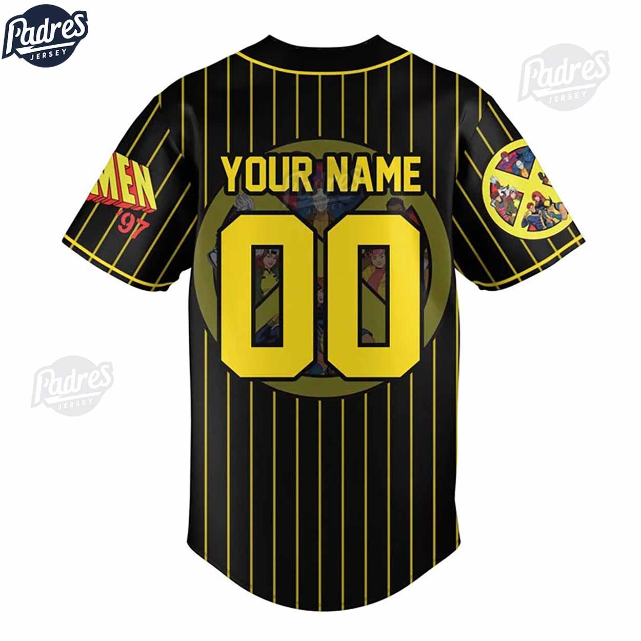 Custom X-Men Xavier Baseball Jersey - Padres Jersey Oasis: Elevate Your Baseball Style Game T-Shirts, Hoodie,... (Image 2)