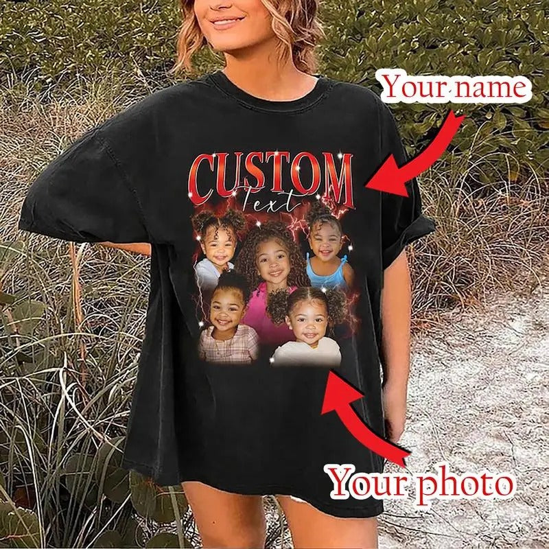 Custom Your Own Bootleg Idea Here Shirt, Custom Photo Shirt, Personalized shirt, Custom Girlfriend Shirt, HL93 Hoodie,...