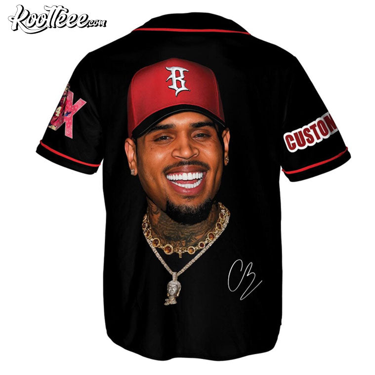 Customized Retro Chris Brown Breezy Bowl XX Baseball Jersey