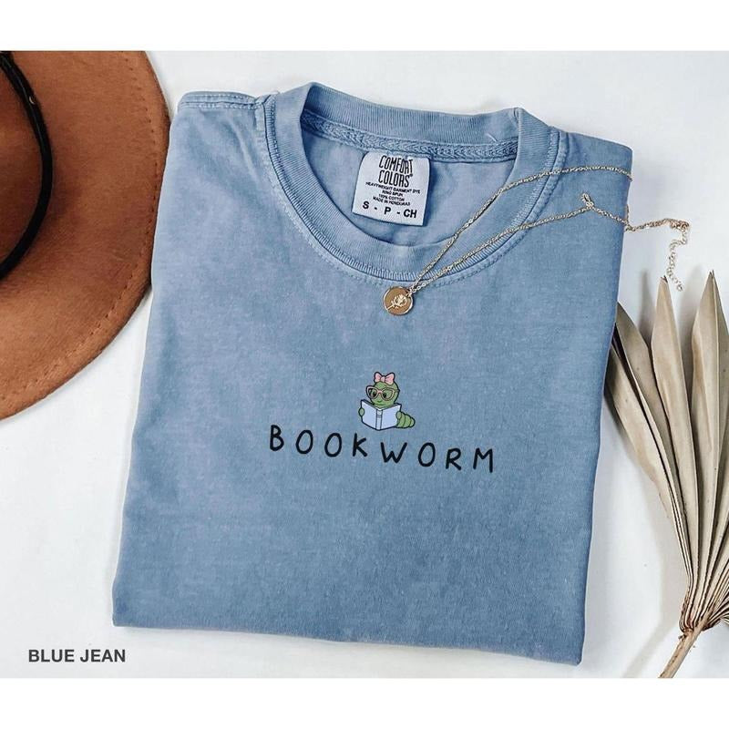 Cute Bookworm Shirt, Book Lover Shirt, Bookish Shirt, Reading Shirt, Librarian Shirt, Book Club Shirt, Gift For Book...