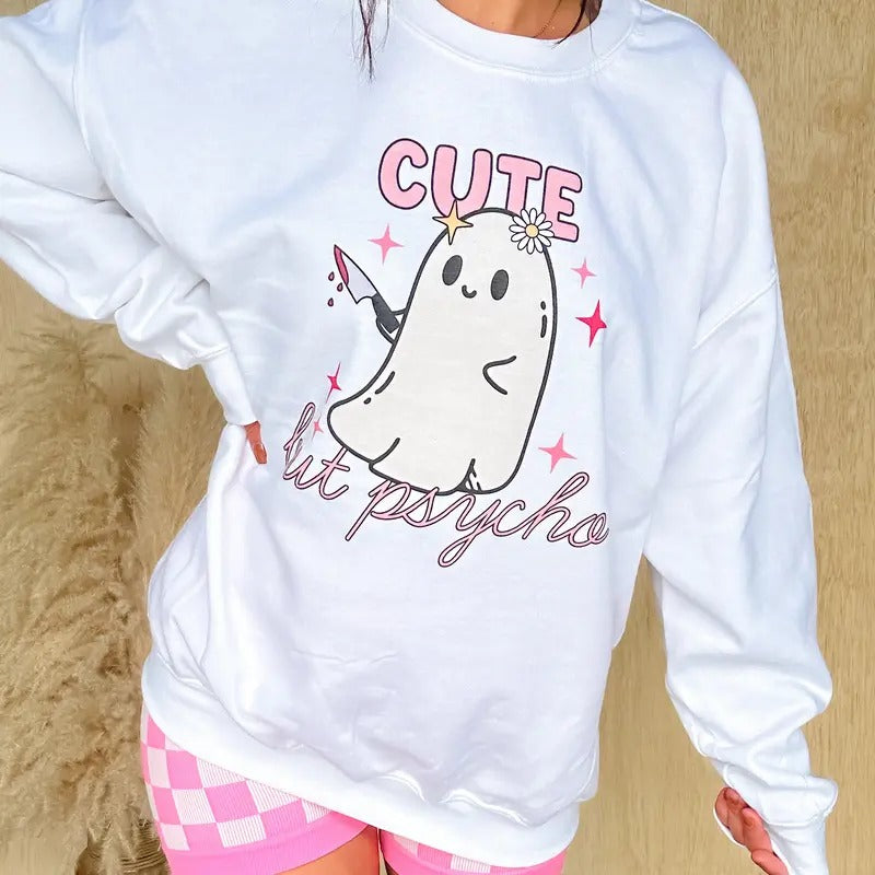 Cute But Psycho Graphic Top T-Shirts, Hoodie, Sweatshirt | WearSparks.com