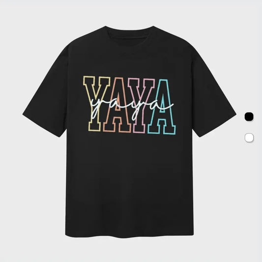 Cute Yaya Shirt, Gift For Yaya, Grandma Gift, Grandmother Shirt, Grandma Mimi Gigi Nana Hoodie, Sweatshirt | WearSparks.com