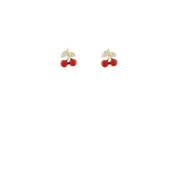 Cutie Cherry Stud Earrings T-Shirts, Hoodie, Sweatshirt | WearSparks.com