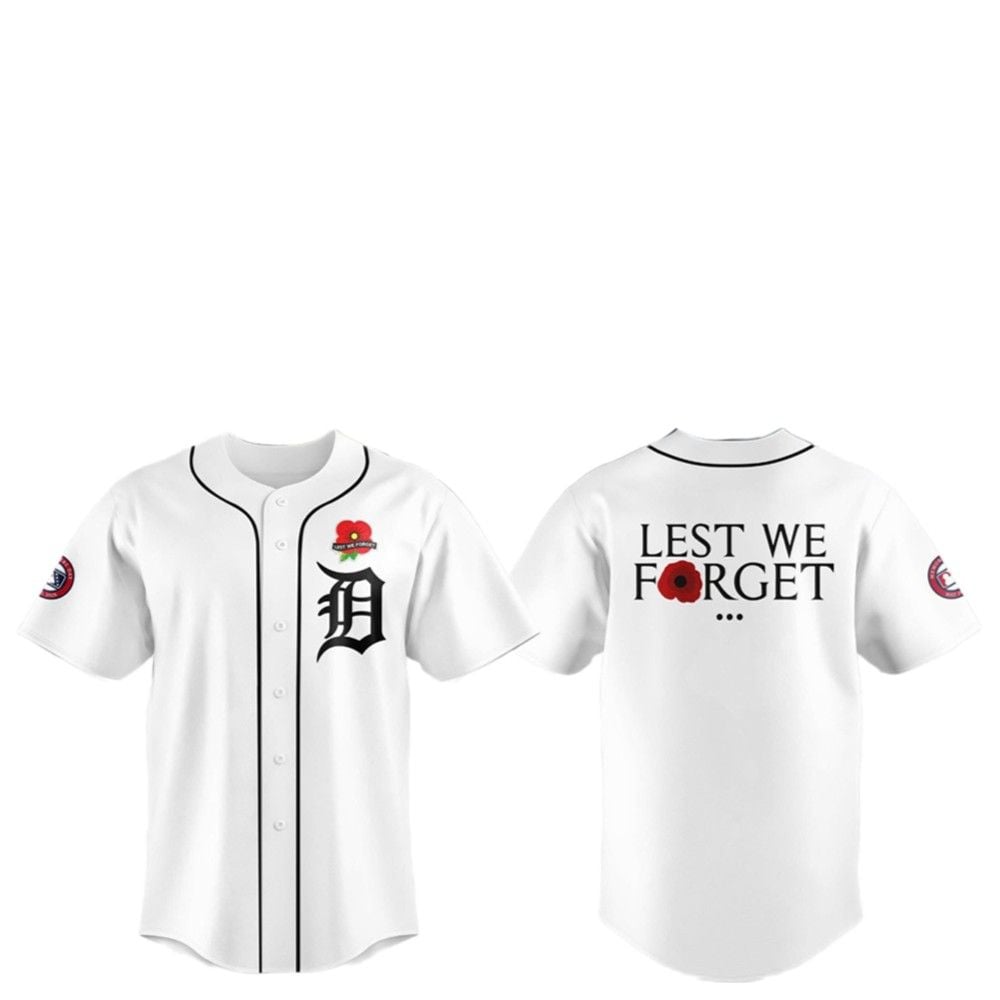 D Tigers Lest We Forget Jersey 2025 - Grishko.com T-Shirts, Hoodie, Sweatshirt | WearSparks.com (Image 2)