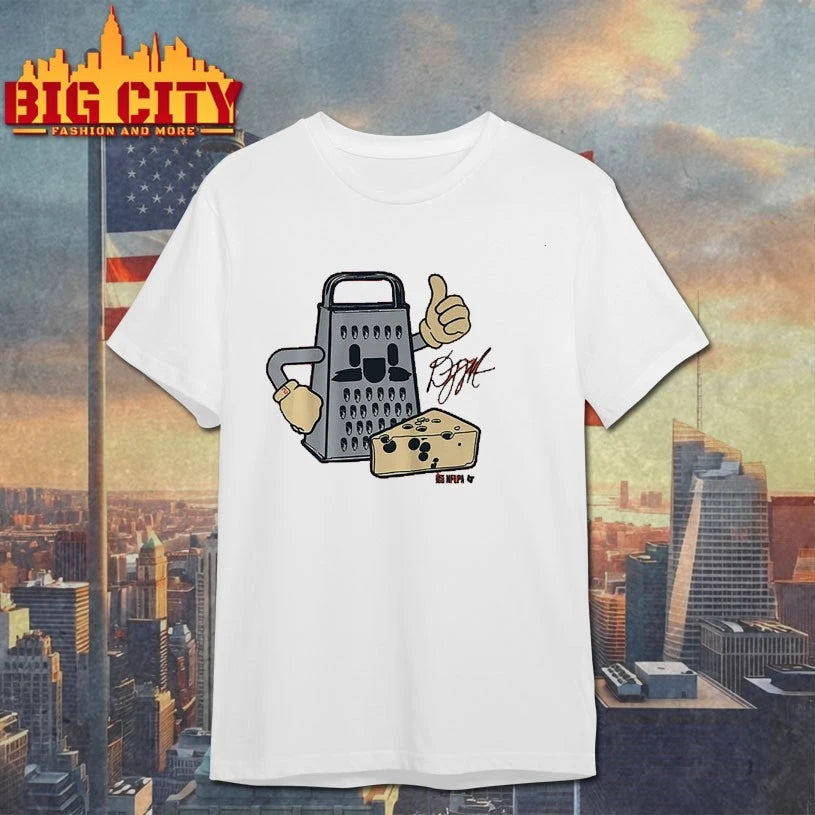 D.J. Moore Cheese Grater signature shirt