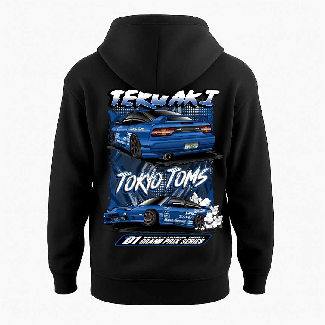 Teruaki Tokyo Toms Drift – D1 Grand Prix Series Hoodie T-Shirts, Sweatshirt | WearSparks.com (Image 2)