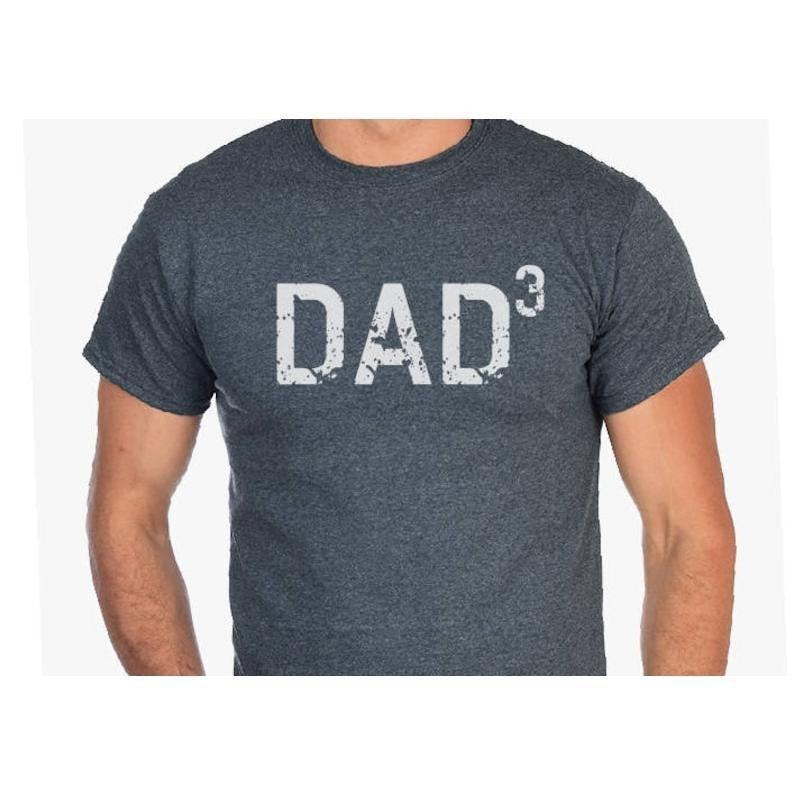 DAD 3 T Shirt- Dad Cubed T-shirt - Dad of 3 - Dad Shirt - Gift for husband - Gift for him Hoodie, T-shirt and sweater...
