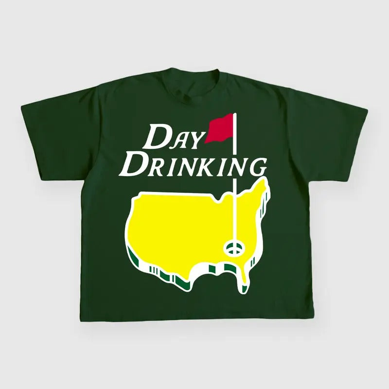 DAY DRINKING CUSTOM PRINTED T-SHIRT Hoodie, Sweatshirt | WearSparks.com