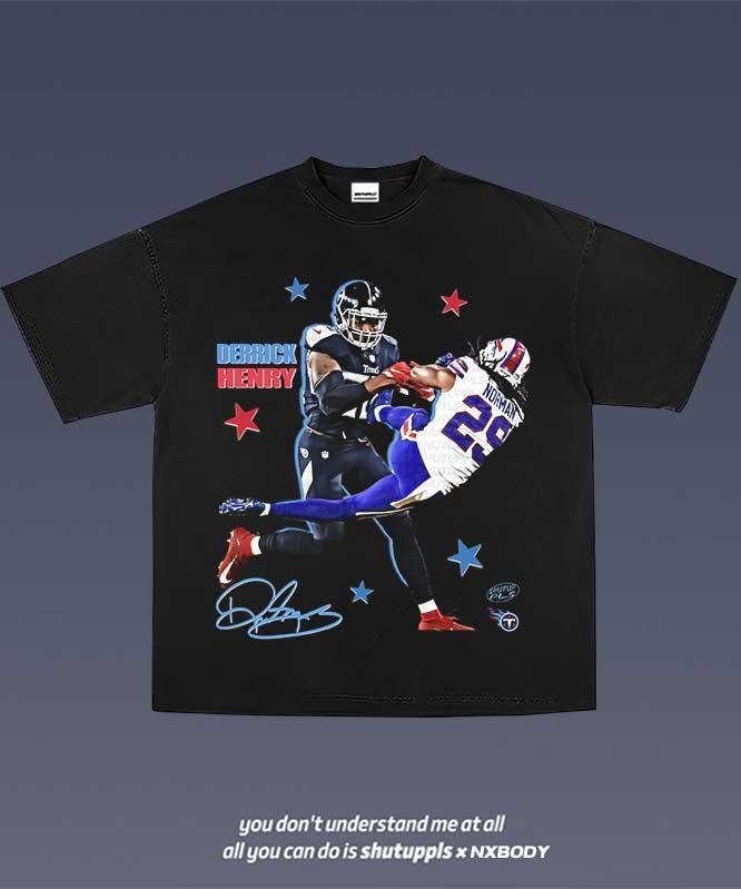 DERRICK HENRY 1.3  VINTAGE TEE | MEN'S GRAPHIC T-SHIRT SWEATSHIRT HOODIE | GIFT FOR FAN | WearSparks.com