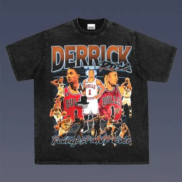 DERRICK ROSE 2.3 TEE | VINTAGE TEE GRAPHIC T-SHIRT SWEATSHIRT HOODIE | SPORT TEE -  GIFT FOR FAN | WearSparks.com