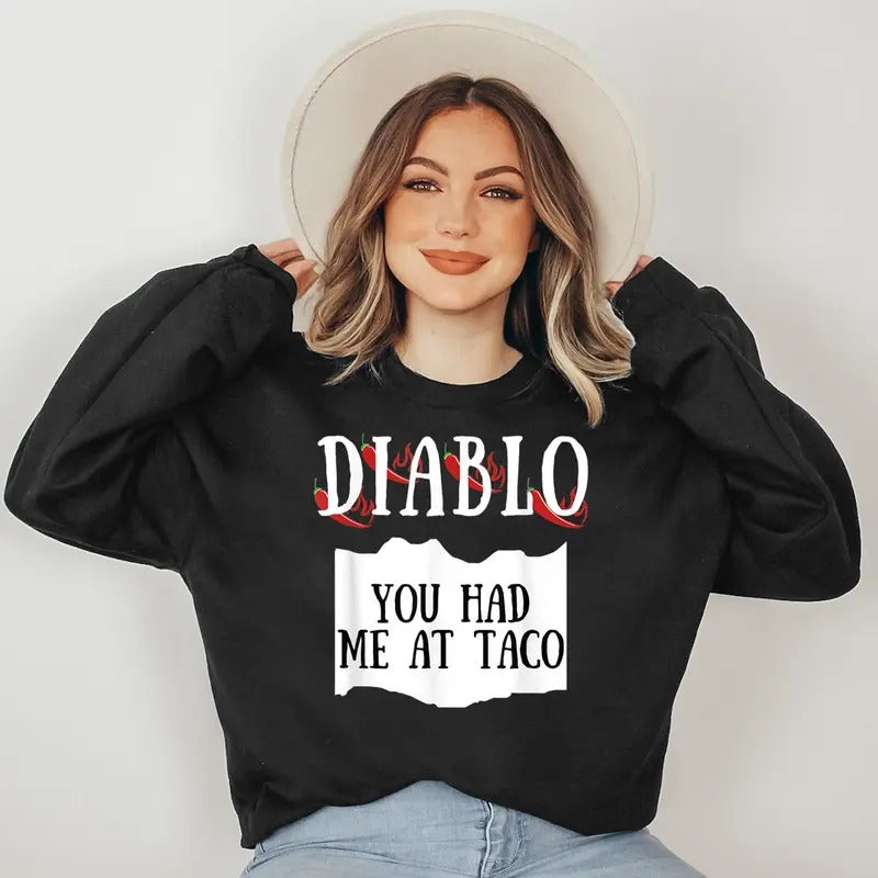 DIABLO - Hot Sauce Packet Group Costume Sweatshirt T-Shirts, Hoodie | WearSparks.com
