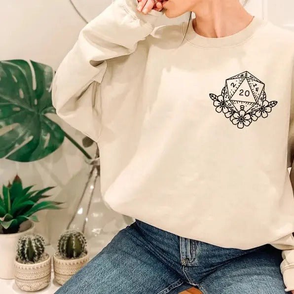DND SWEATSHIRT, Dnd Hoodie, Dungeons and Dragons sweatshirt, D&D sweater, Dnd sweater, Dungeon Master sweatshirt, Dm...
