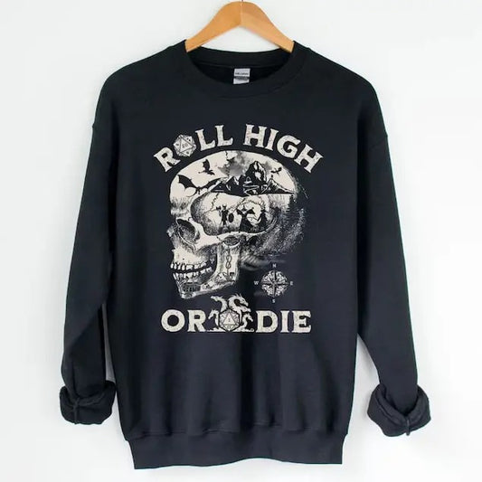 DND SWEATSHIRT, Dungeons and Dragons sweatshirt, D&D sweater, Dnd sweatshirt men, Dungeon Master sweatshirt, Dm...