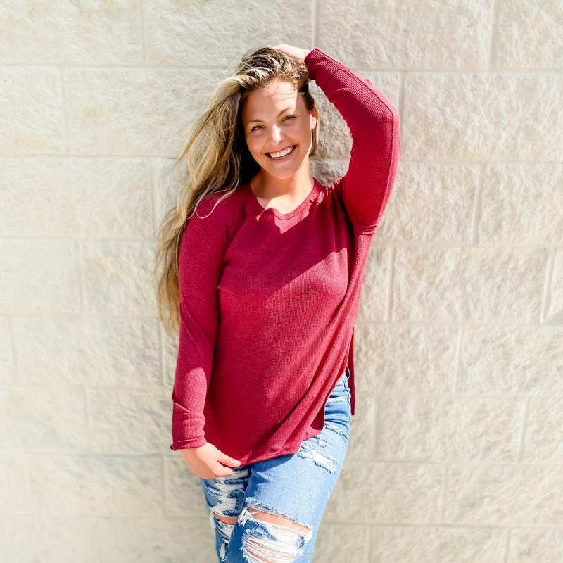 DOORBUSTER - A Little Preoccupied Waffle Knit Top T-Shirts, Hoodie, Sweatshirt | WearSparks.com