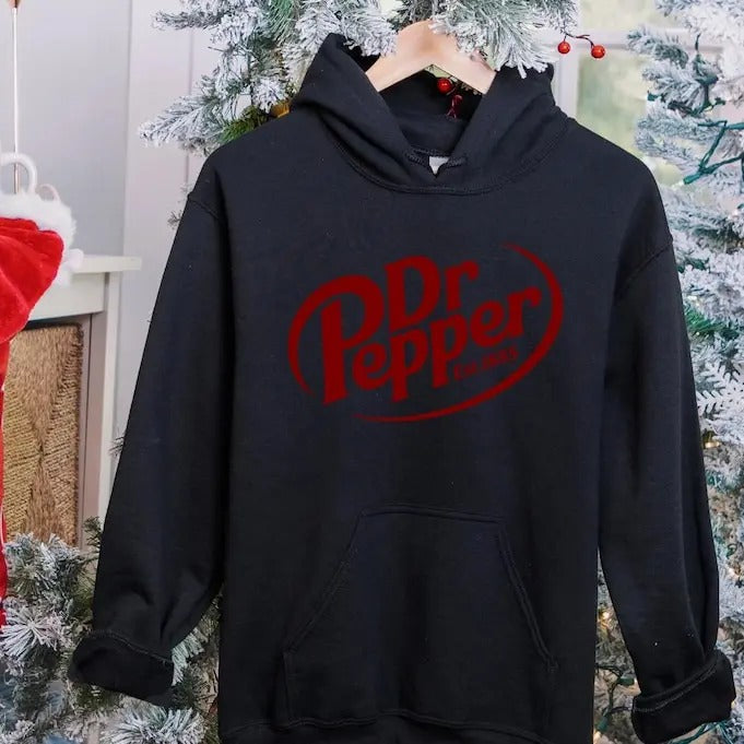 DR.PEPPER Hoodie, Dr.P, Dr Pepper Unisex Sweatshirt, , Dr. Pepper Gifts, Gift For Men, Gift For Women, Unisex  T-shirt,...