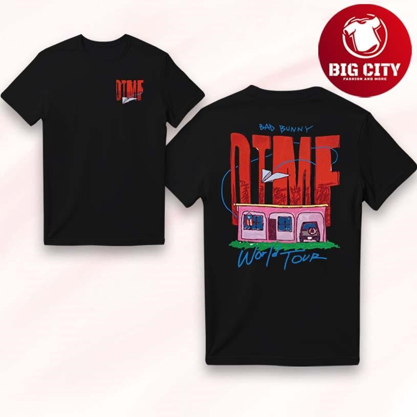 DTMF World Tour Black Graphic Two Sided Shirt