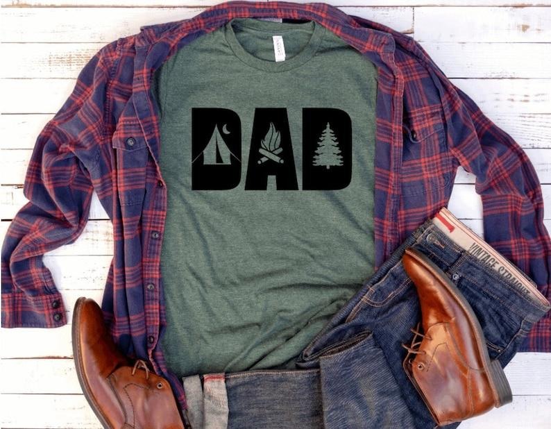 Dad Camping Shirt, Camping Design, Gift for Dad, Father's Day Gift Hoodie, Sweatshirt | WearSparks.com