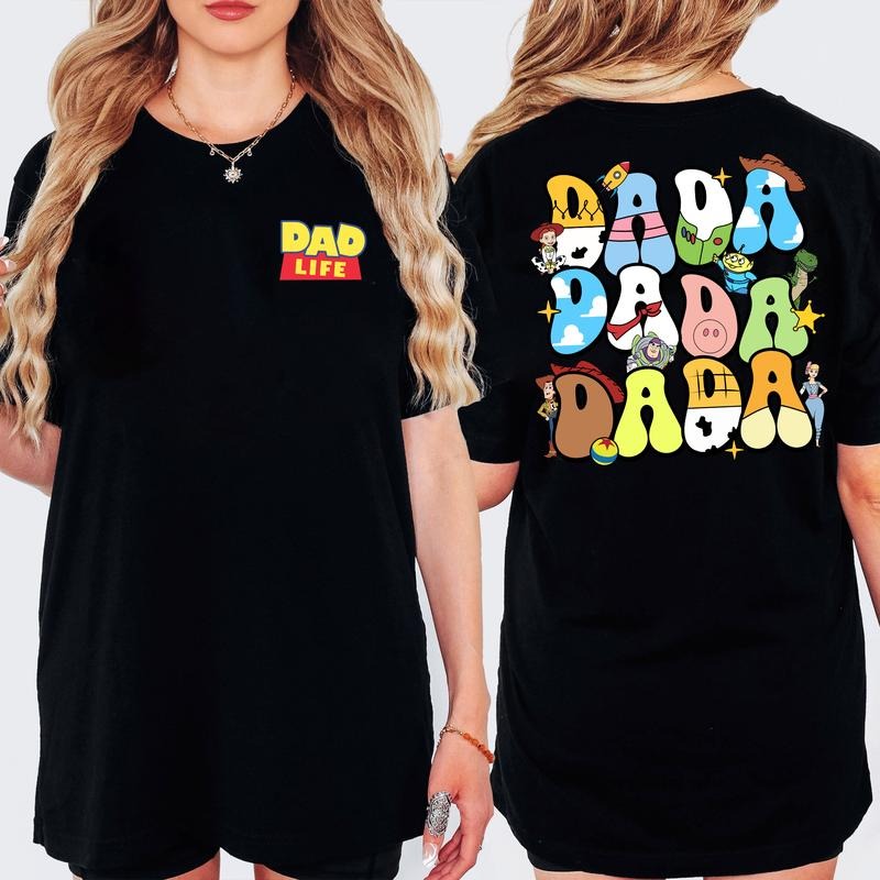 Dad Carto0n T0ys Movie Shirt, Family Vacation Shirt Hoodie, Sweatshirt | WearSparks.com